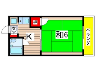 天神コ－ポの物件間取画像